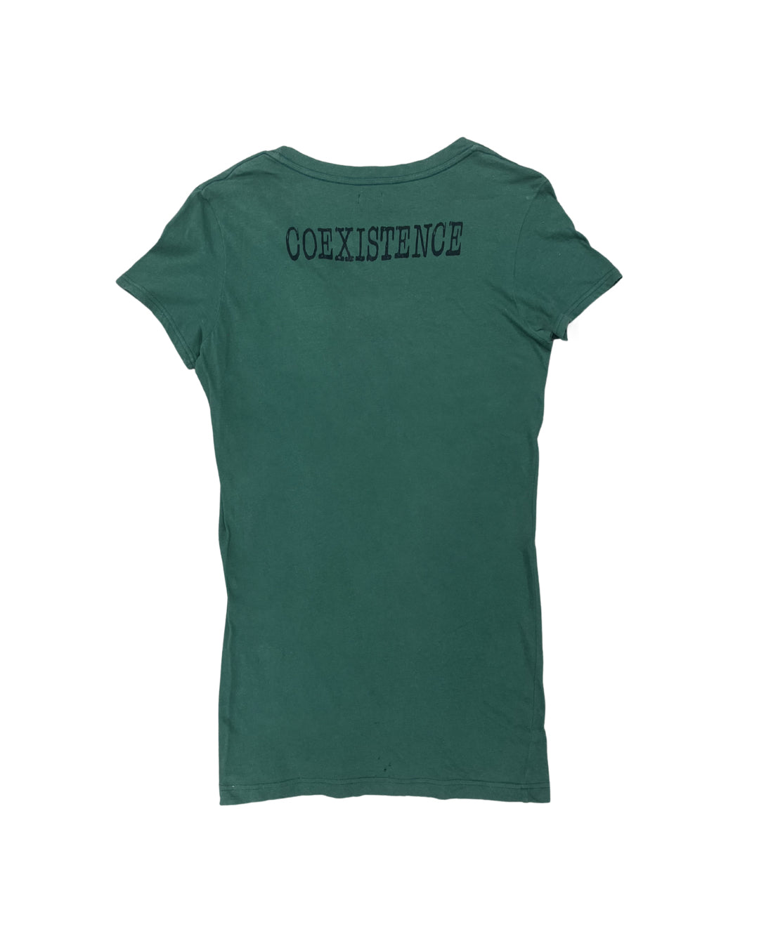 L.G.B."Girl with Snake" Photo V-neck Tee