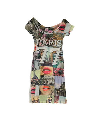 Photo Print Tunic Dress