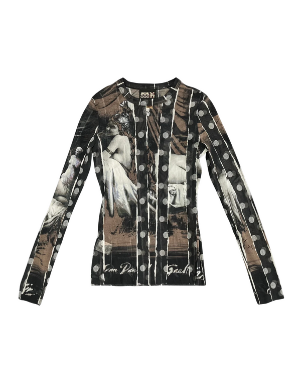 -Jean Paul Gaultier- Archive Mesh Tops