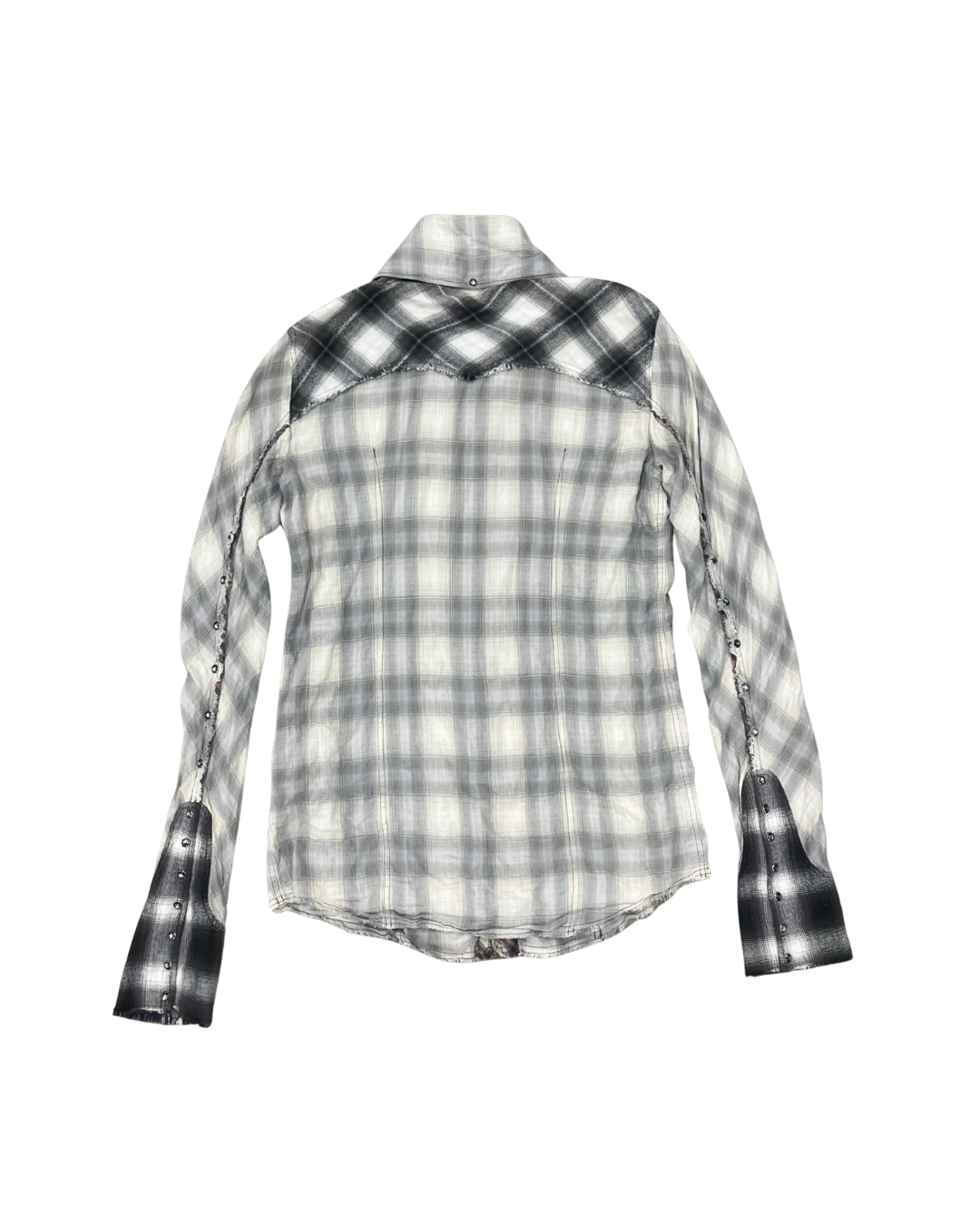 L.G.B. Plaid Zip-up Flannel Shirt
