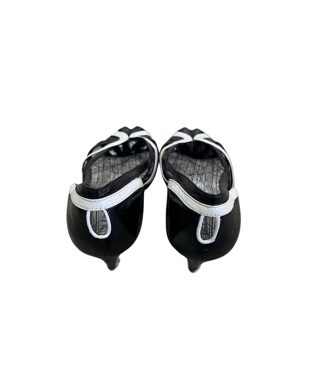 DIESEL Two-tone Open Toe Strappy Pumps
