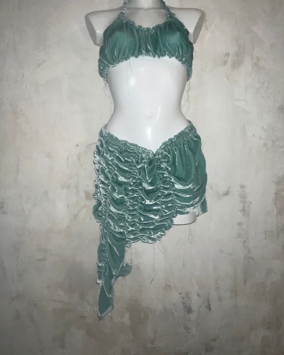 [Snake Divine]aquaress skirt