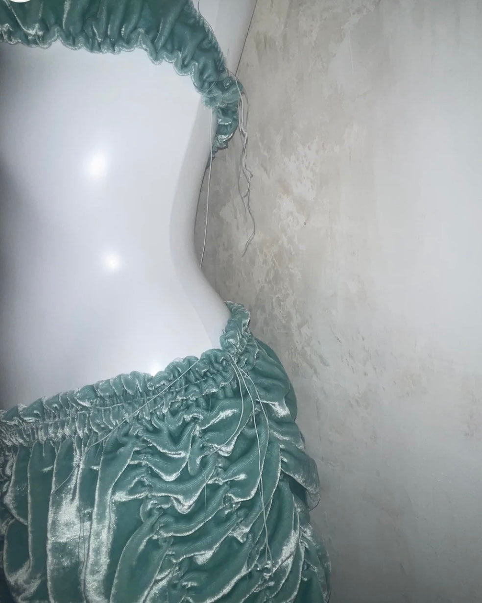 [Snake Divine]aquaress skirt