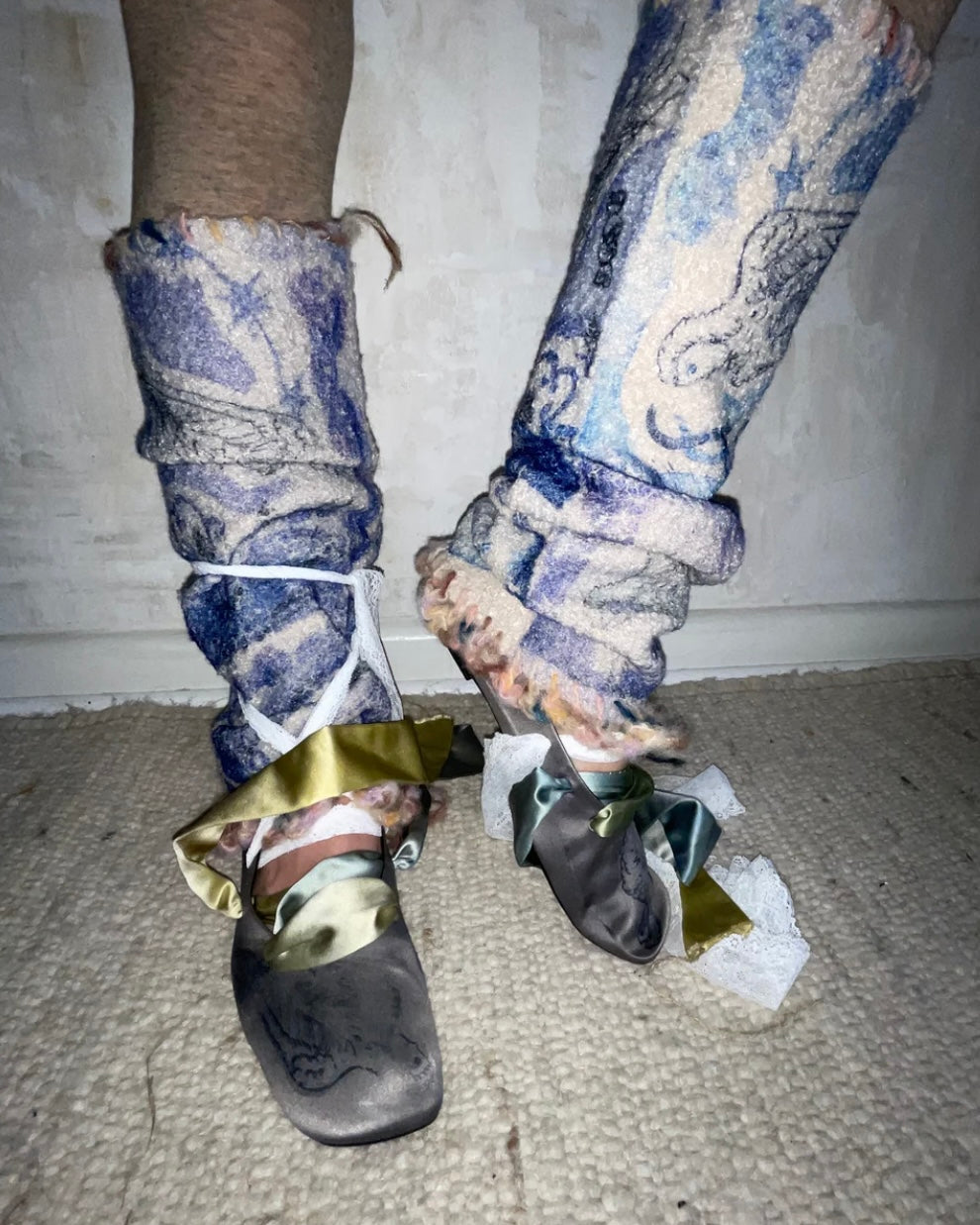 [Snake Divine]birdie leg warmer