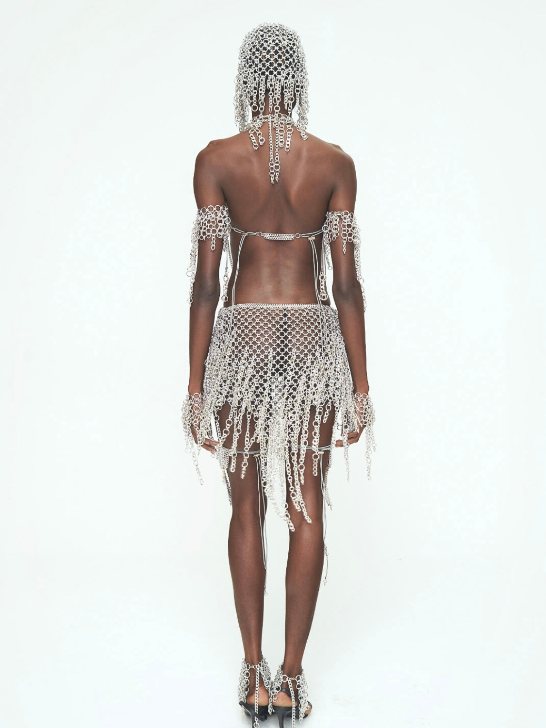 [JALACONDA]Headpiece Franjas SILVER