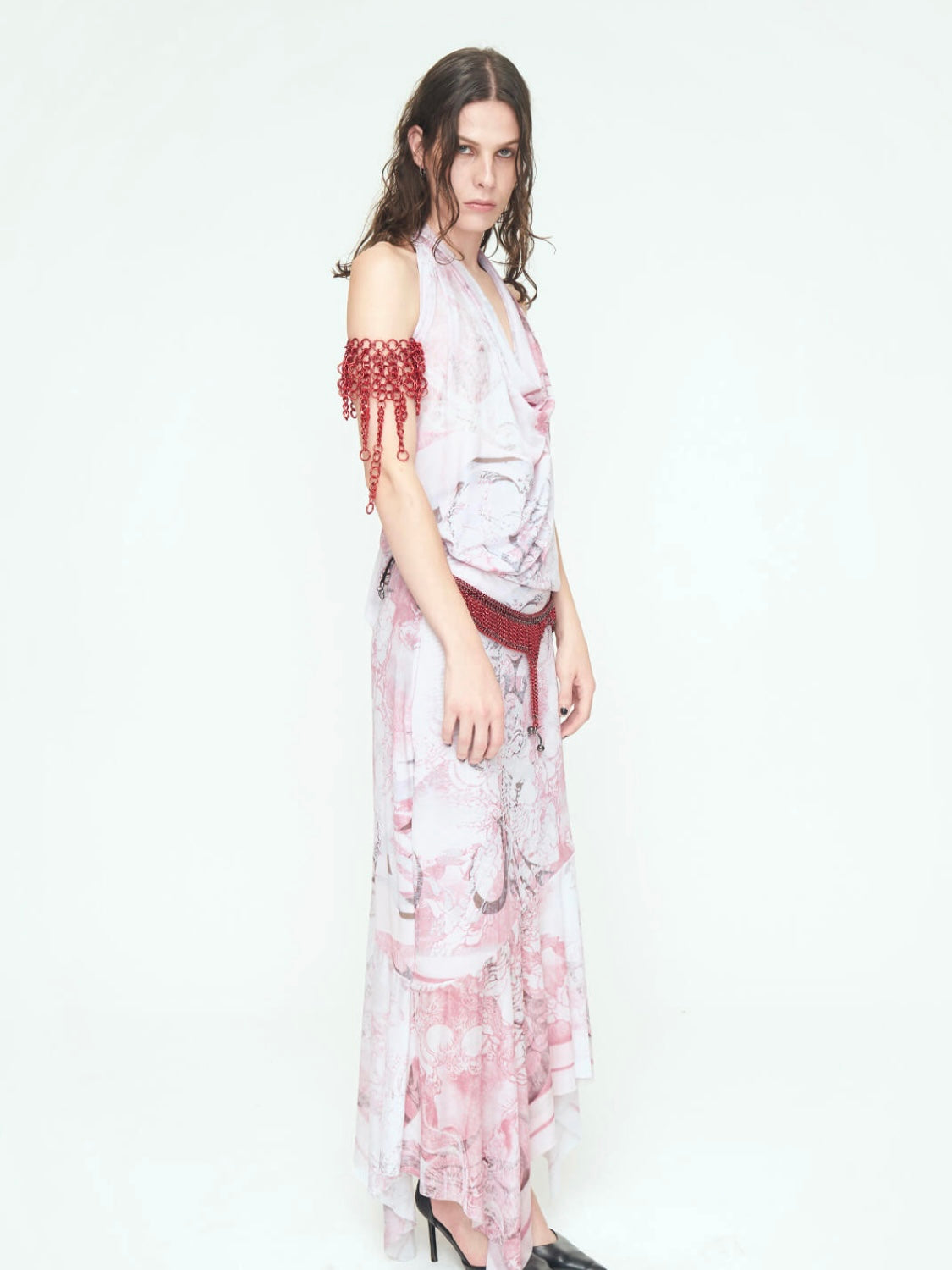 [JALACONDA]Asymmetry skirt NIKA