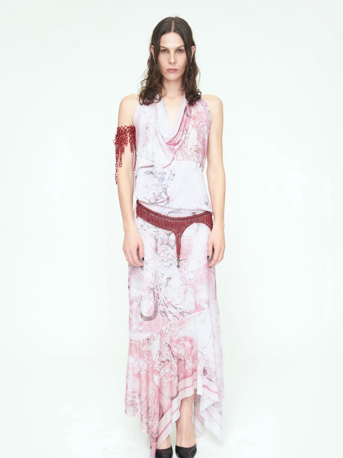 [JALACONDA]Asymmetry skirt NIKA