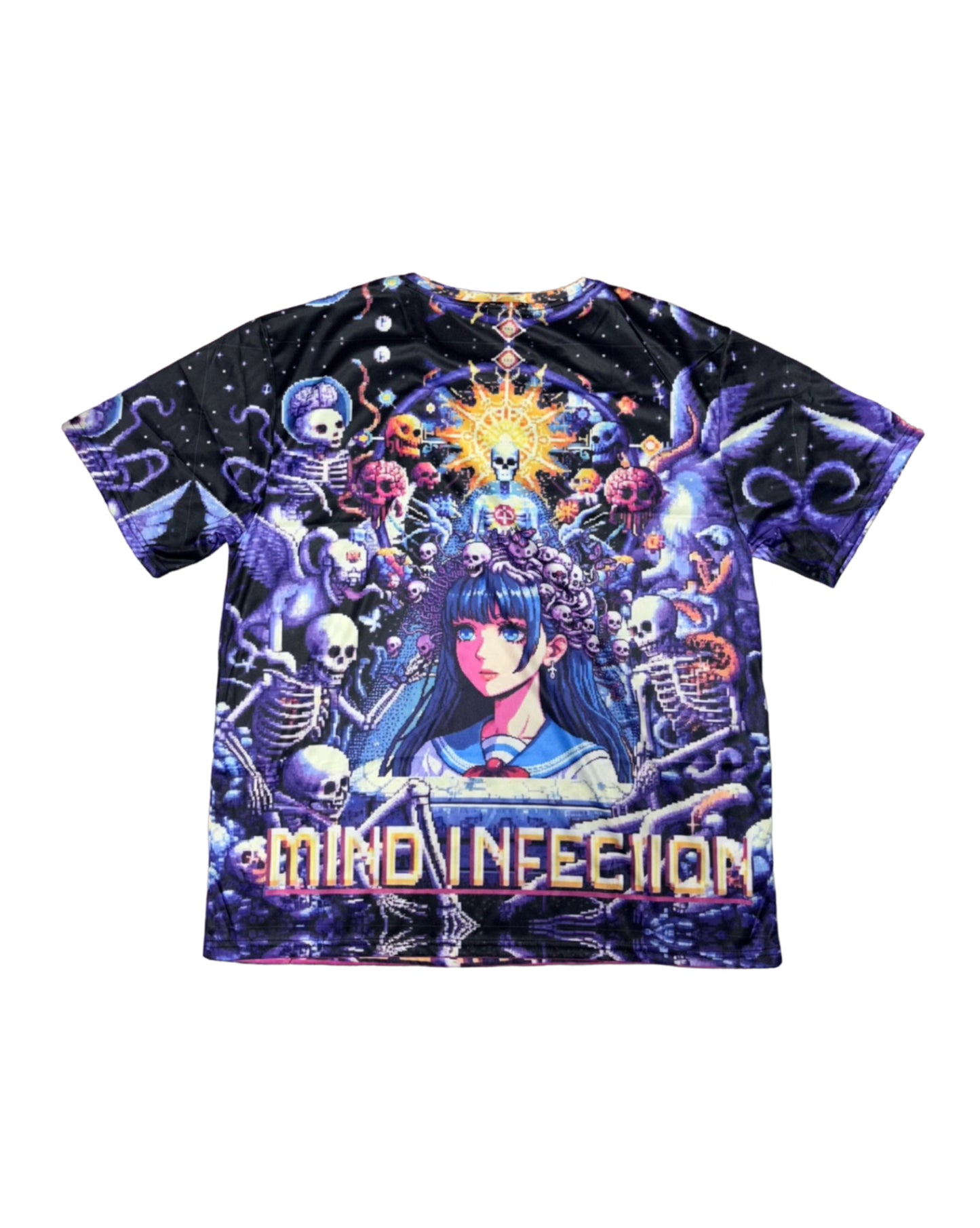 [MIND INFECTION]GHOST COSMO Full Print T