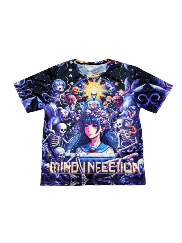 [MIND INFECTION]GHOST COSMO Full Print T