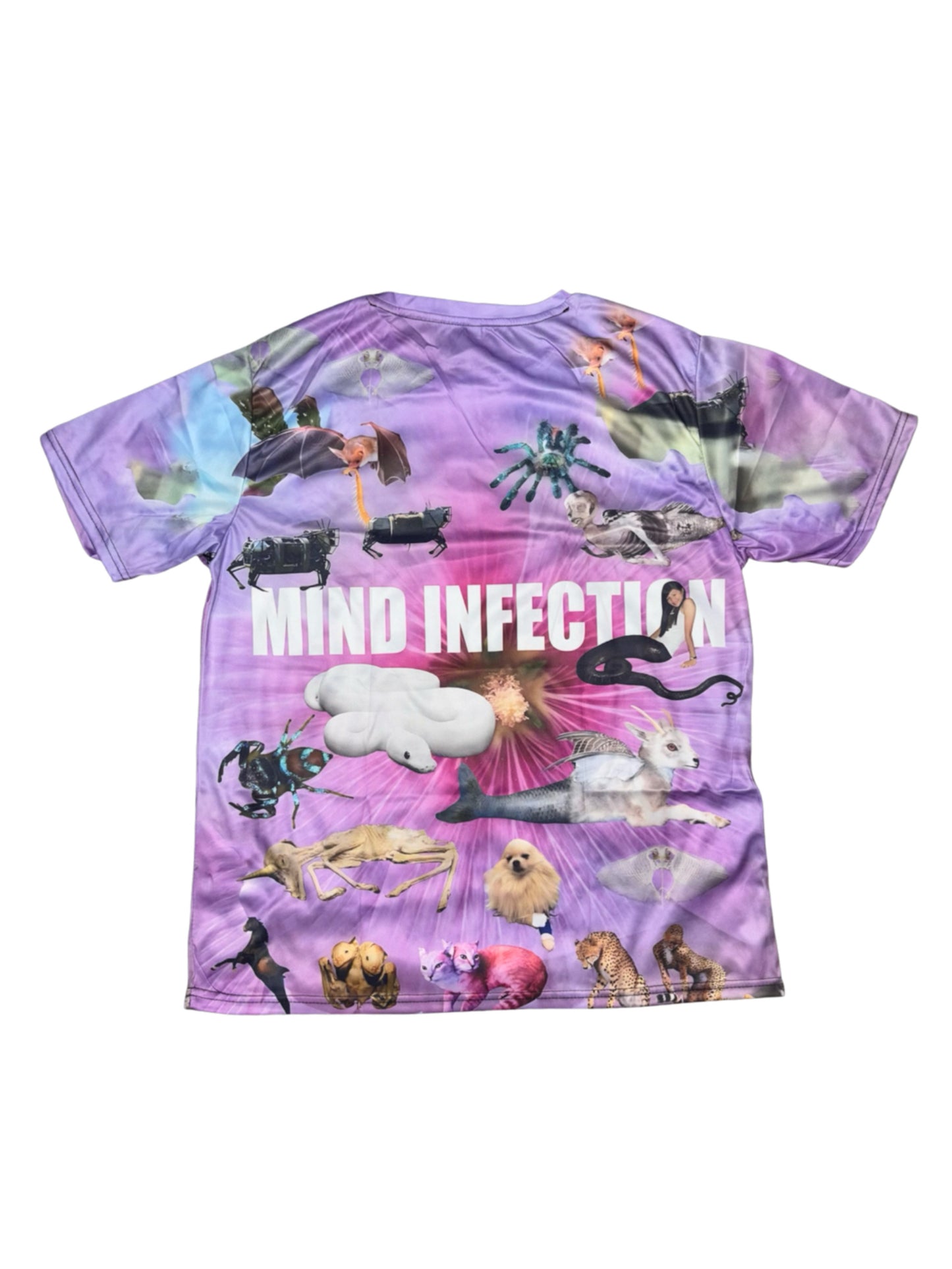 [MIND INFECTION]PINK CREATURE Graphic T