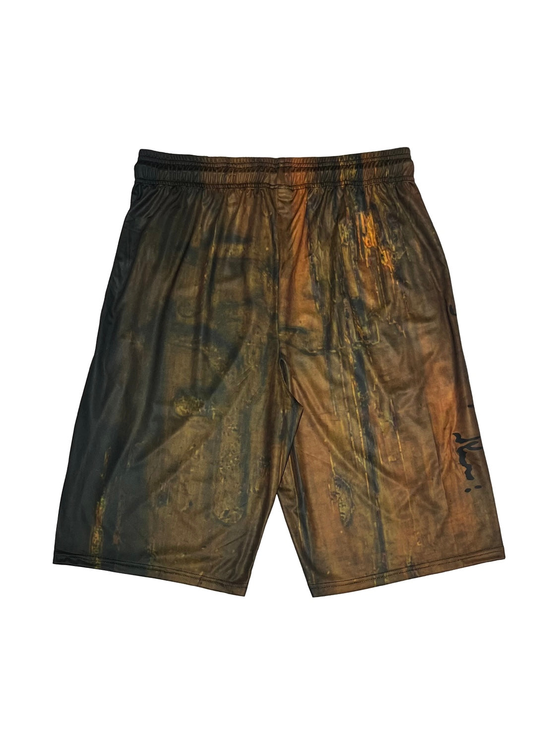 [GB MOUTH]Nature Camo "熯霊" Hideri 3D rubber Dry Shorts (BLK)