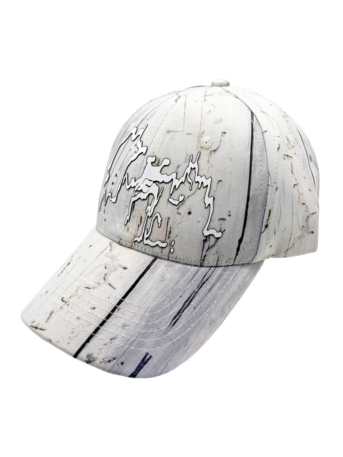 [GB MOUTH]Nature Camo "熯霊" Hideri 3D rubber Cap(WHT