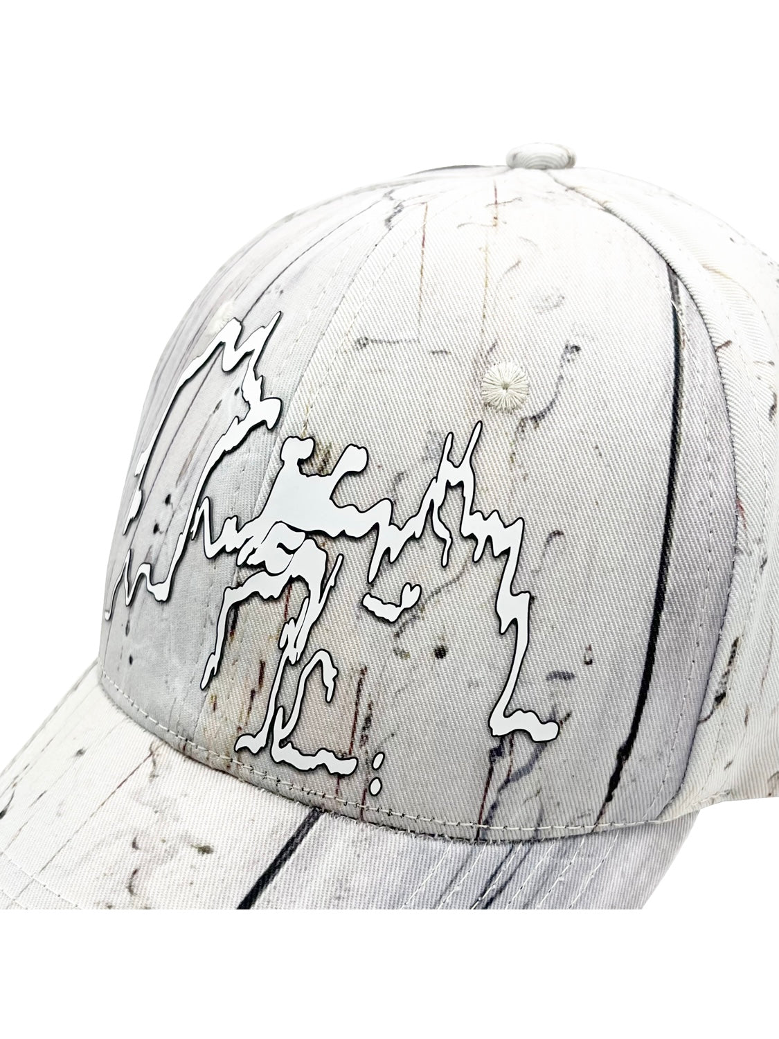 [GB MOUTH]Nature Camo "熯霊" Hideri 3D rubber Cap(WHT