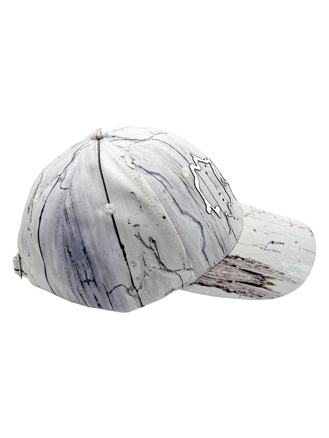 [GB MOUTH]Nature Camo "熯霊" Hideri 3D rubber Cap(WHT