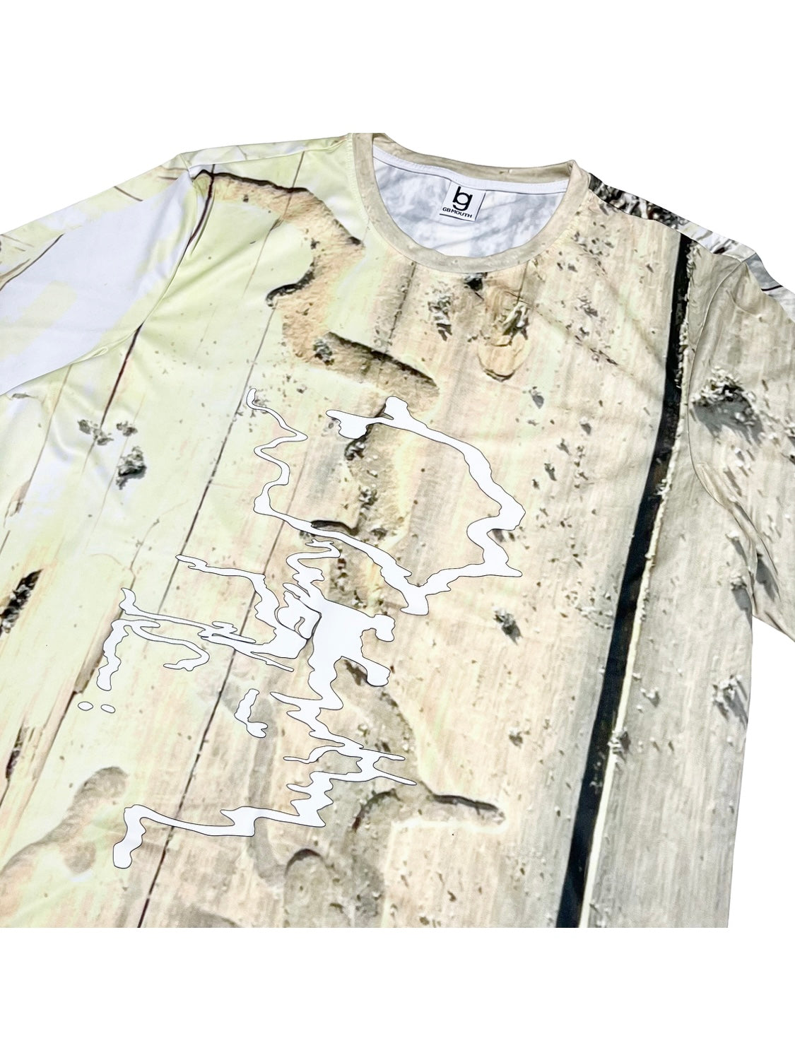 [GB MOUTH]Nature Camo "熯霊" Hideri 3D rubber Dry T-shirt