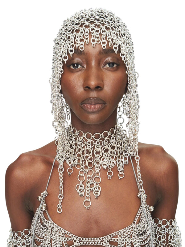 [JALACONDA]Headpiece Franjas SILVER