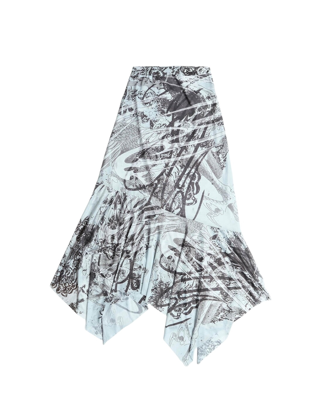 [JALACONDA]Asymmetry skirt MOMO