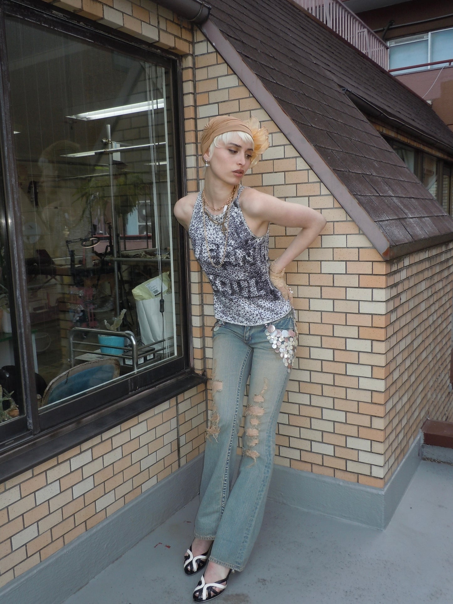 -Jean Paul Gaultier Femme- Design Tank Tops