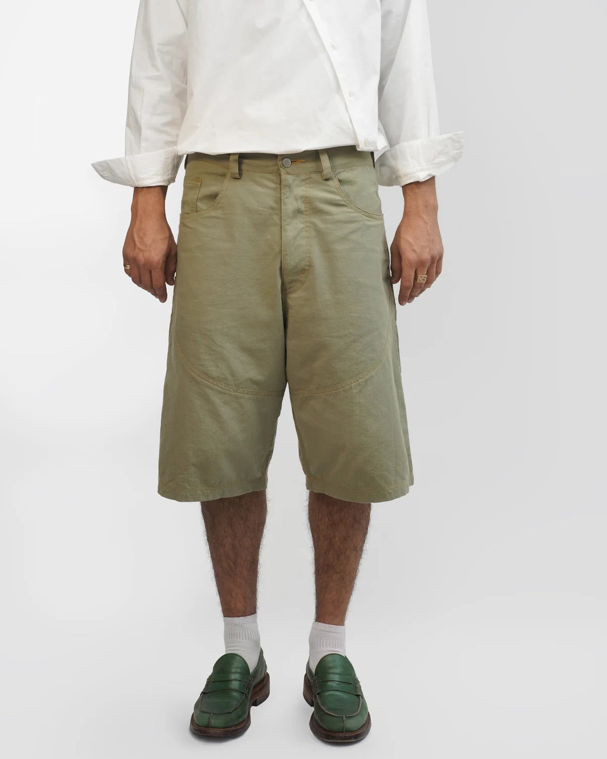[ELLA MAE]LEO SHORTS IN SOFT MOSS